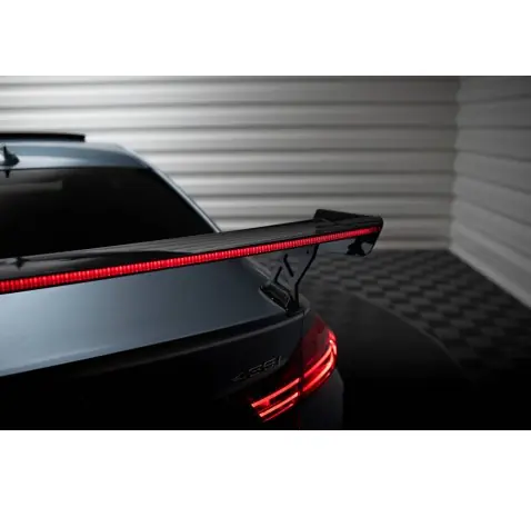 Carbon Spoiler With External Brackets Uprights + LED BMW 4 F32 / 4 F32 M-Pack Coupe