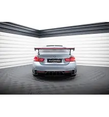 Carbon Spoiler With External Brackets Uprights + LED BMW 4 F32 / 4 F32 M-Pack Coupe