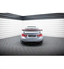 Carbon Spoiler With External Brackets Uprights + LED BMW 4 F32 / 4 F32 M-Pack Coupe