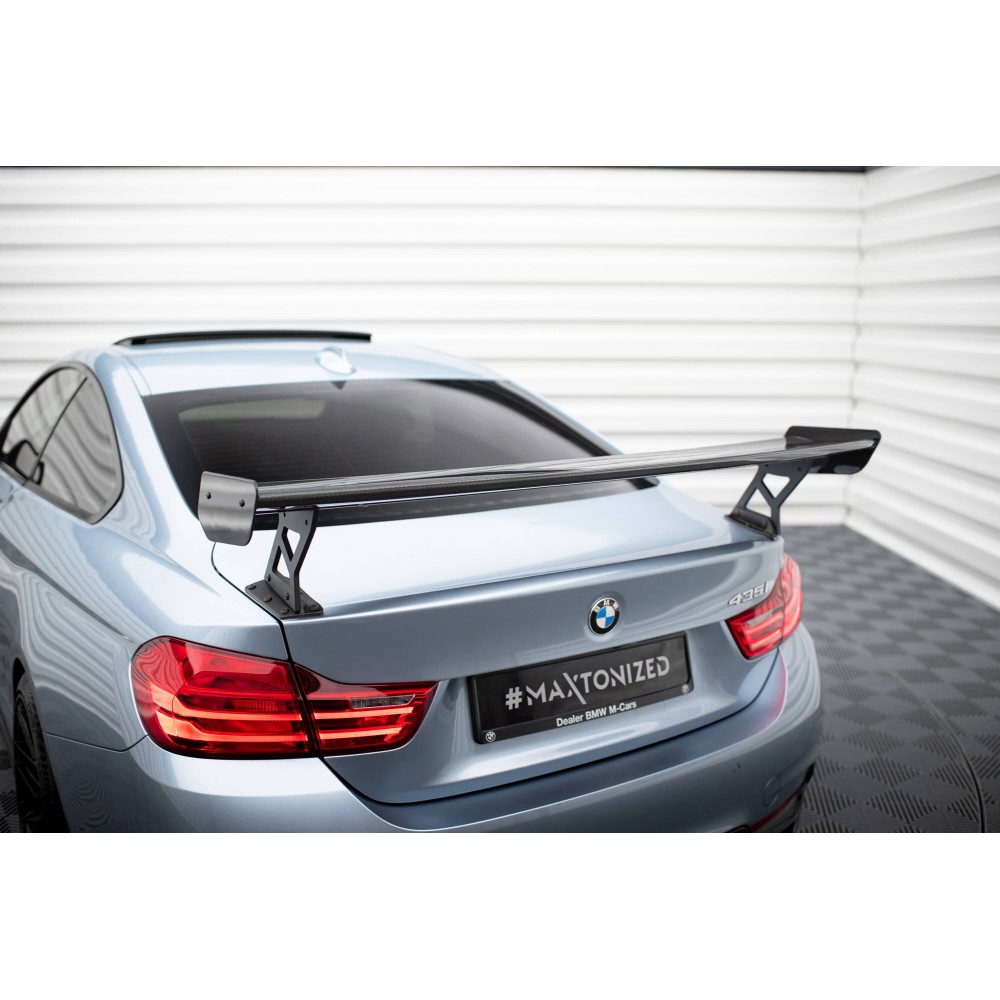 Carbon Spoiler With External Brackets Uprights BMW 4 F32 / 4 F32 M-Pack Coupe