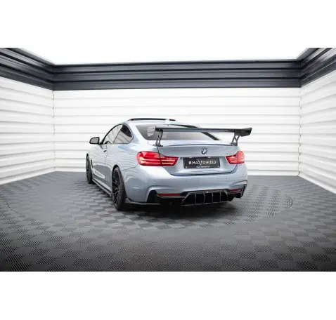 Carbon Spoiler With External Brackets Uprights BMW 4 F32 / 4 F32 M-Pack Coupe