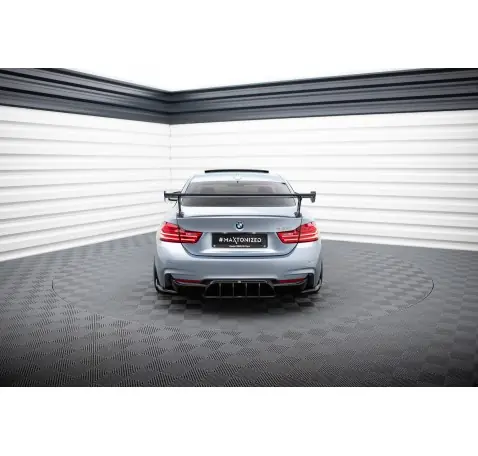 Carbon Spoiler With External Brackets Uprights BMW 4 F32 / 4 F32 M-Pack Coupe