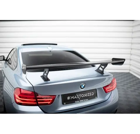 Carbon Spoiler With Internal Brackets Uprights BMW 4 F32 / 4 F32 M-Pack Coupe Carbon Spoiler With Internal Brackets Uprights BMW 4 F32 / 4 F32 M-Pack Coupe