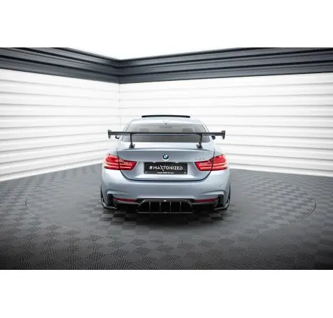 Carbon Spoiler With Internal Brackets Uprights BMW 4 F32 / 4 F32 M-Pack Coupe