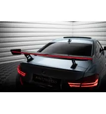 Carbon Spoiler With Internal Brackets Uprights + LED BMW 4 F32 / 4 F32 M-Pack Coupe