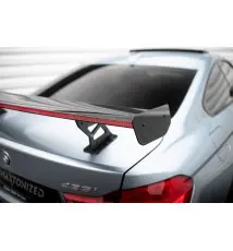 Carbon Spoiler With Internal Brackets Uprights + LED BMW 4 F32 / 4 F32 M-Pack Coupe