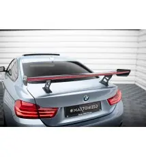 Carbon Spoiler With Internal Brackets Uprights + LED BMW 4 F32 / 4 F32 M-Pack Coupe