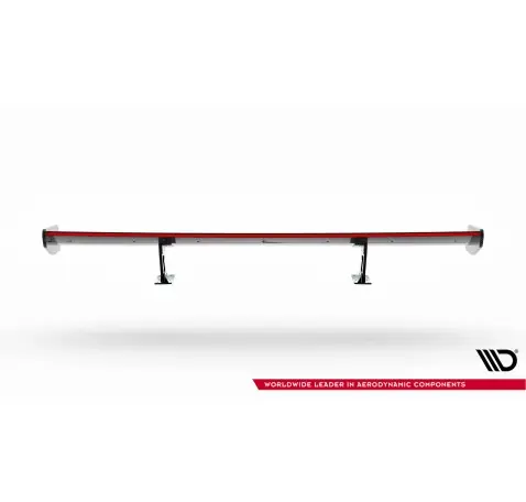 Carbon Spoiler With Internal Brackets Uprights + LED BMW 4 F32 / 4 F32 M-Pack Coupe