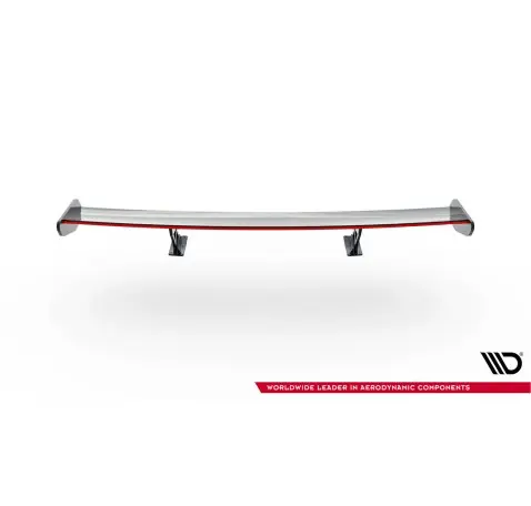 Carbon Spoiler With Internal Brackets Uprights + LED BMW 4 F32 / 4 F32 M-Pack Coupe