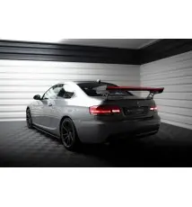 Carbon Spoiler With External Brackets Uprights + LED BMW 3 / M3 Coupe E92