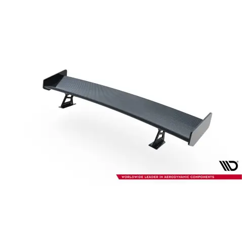 Carbon Spoiler With External Brackets Uprights + LED BMW 3 / M3 Coupe E92