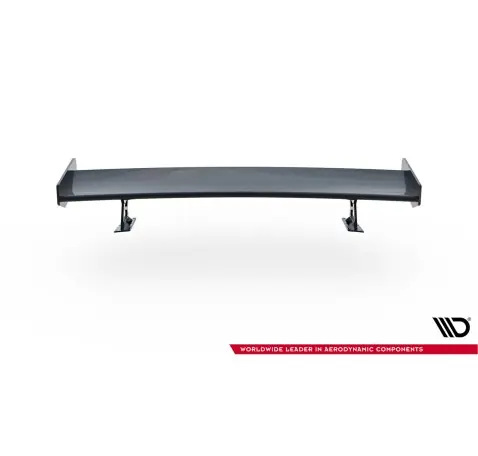 Carbon Spoiler With External Brackets Uprights + LED BMW 3 / M3 Coupe E92