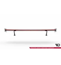 Carbon Spoiler With External Brackets Uprights + LED BMW 3 / M3 Coupe E92