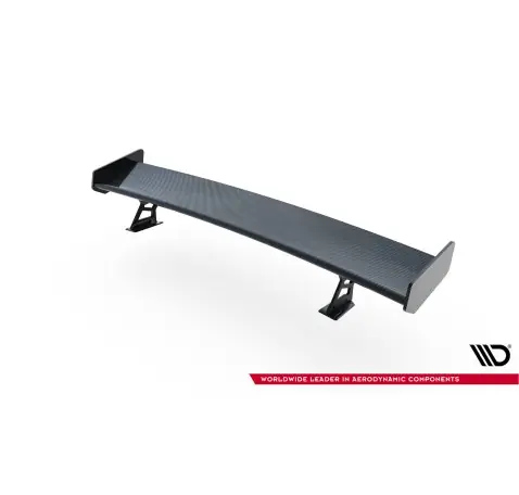 Carbon Spoiler With External Brackets Uprights + LED BMW 3 / M3 Coupe E92