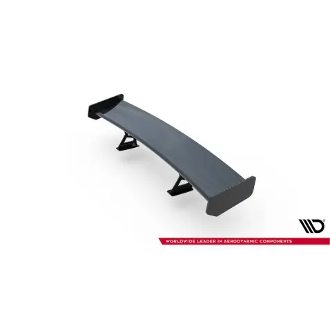 Carbon Spoiler With Internal Brackets Uprights + LED BMW 3 / M3 Coupe E92