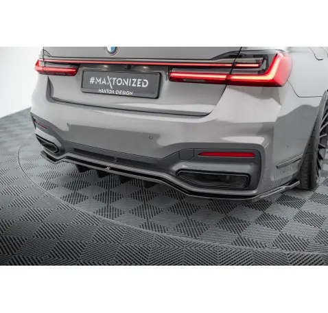 Arriere Splitter (avec une barre verticale) V.2 BMW 7 M-Pack G11 / G12 Facelift