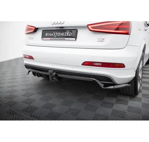 Arriere Splitter (avec une barre verticale) Audi Q3 S-line 8U