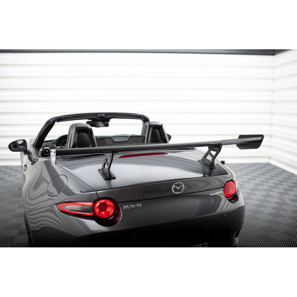 Carbon Spoiler With Internal Brackets Uprights Mazda MX-5 ND (Mk4)