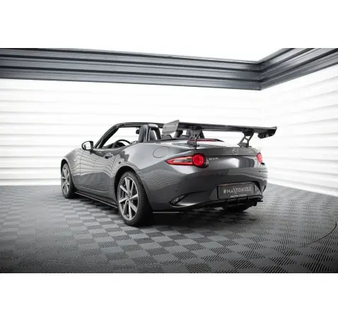 Carbon Spoiler With Internal Brackets Uprights Mazda MX-5 ND (Mk4)