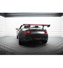 Carbon Spoiler With Internal Brackets Uprights + LED Mazda MX-5 ND (Mk4)
