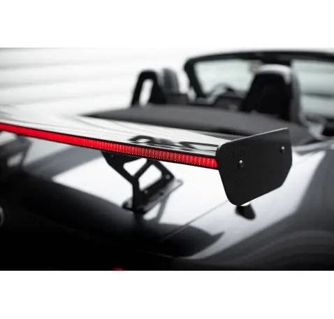 Carbon Spoiler With Internal Brackets Uprights + LED Mazda MX-5 ND (Mk4)