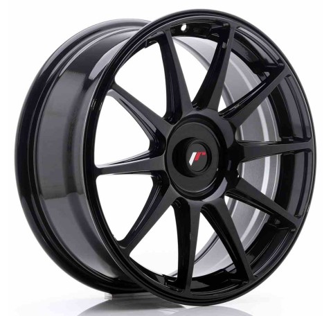 JR Wheels JR11 18x7,5 ET35-40 Blank Glossy Black