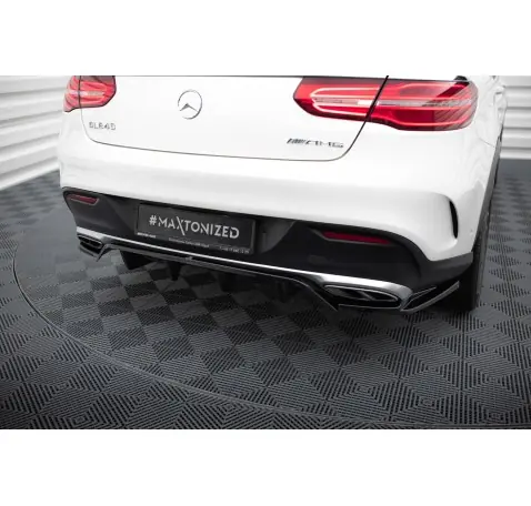 Arriere Splitter (avec une barre verticale) Mercedes-AMG GLE 43 Coupe C292