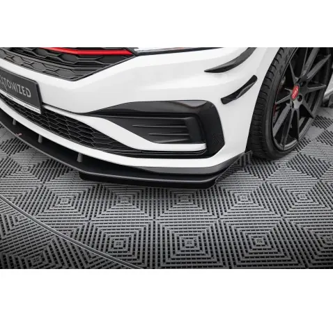 Street Pro Lame Du Pare-Chocs Avant + Flaps Volkswagen Jetta GLI Mk7