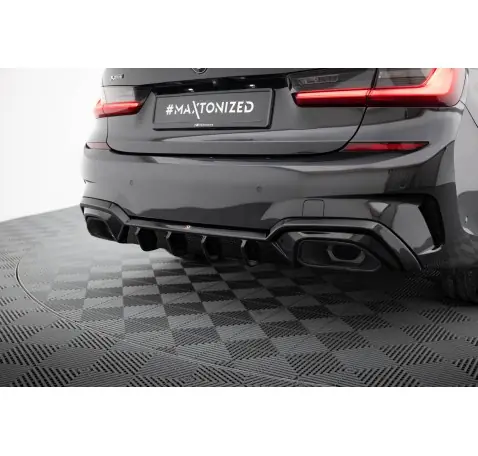 Diffuseur Arrière Complet BMW M340i G20 / G21 (Convient aux voitures avec barre d'attelage)
