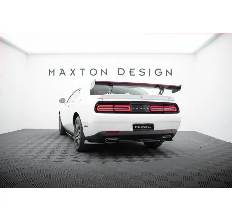 Carbon Spoiler + LED Dodge Challenger Mk3