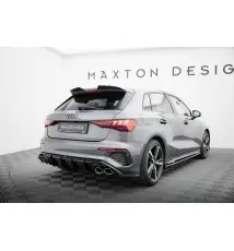 Prepreg Carbon Fiber Becquet de hayon Audi RS3 / S3 / A3 S-Line Sportback 8Y / 8Y Facelift