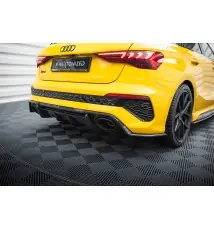 Fibre de Carbone Lames De Pare-Chocs Arrière Latérales Audi RS3 Sportback 8Y