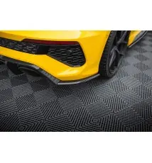 Fibre de Carbone Lames De Pare-Chocs Arrière Latérales Audi RS3 Sportback 8Y