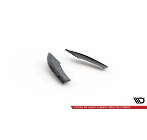 Fibre de Carbone Lames De Pare-Chocs Arrière Latérales Audi RS3 Sportback 8Y