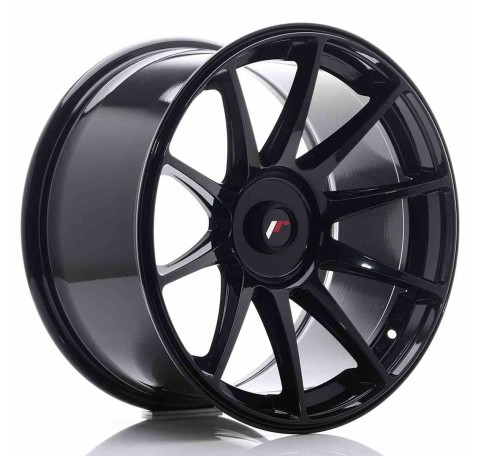 JR Wheels JR11 18x9,5 ET20-30 Blank Glossy Black