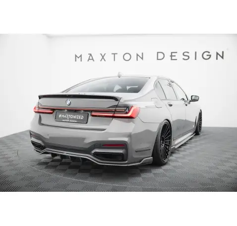 Prepreg Carbon Fiber Rear Splitter BMW 7 M-Pack G11 / G12 Facelift