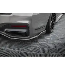 Prepreg Carbon Fiber Rear Splitter BMW 7 M-Pack G11 / G12 Facelift