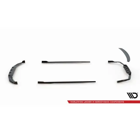 Set of Carbon Fiber Splitters BMW 7 M-Pack G11 Facelift