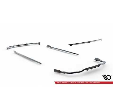 Set of Carbon Fiber Splitters BMW 7 M-Pack G11 Facelift