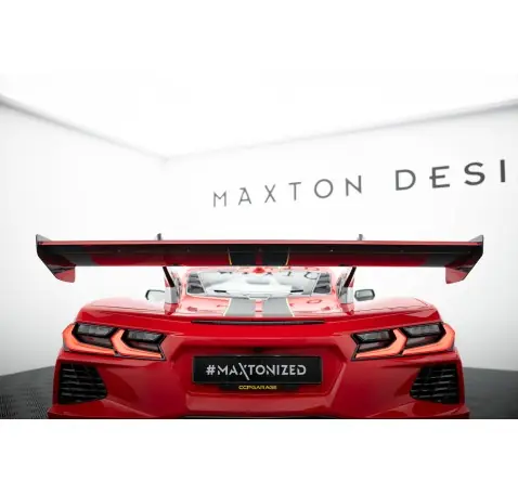 Carbon Spoiler + LED Chevrolet Corvette C8