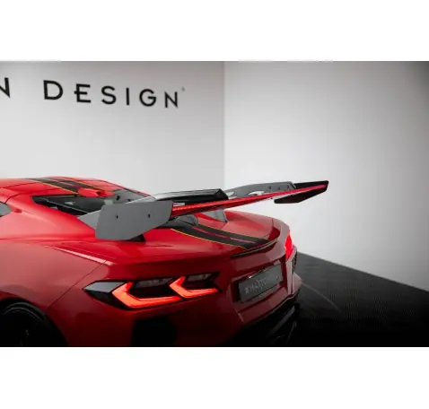Carbon Spoiler + LED Chevrolet Corvette C8