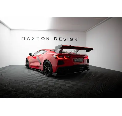 Carbon Spoiler + LED Chevrolet Corvette C8
