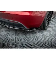 Arriere Splitter (avec une barre verticale) V.2 Tesla Model 3 Project Highland(Facelift)