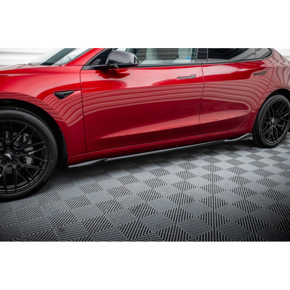 Rajouts Des Bas De Caisse V.1 Tesla Model 3 Mk1 / Mk1 Facelift