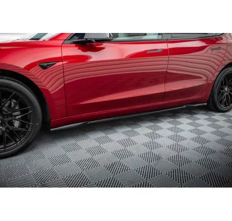 Rajouts Des Bas De Caisse V.2 Tesla Model 3 Mk1 / Mk1 Facelift