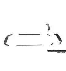 Ensemble Diffuseur Volkswagen Polo GTI Mk6 Facelift