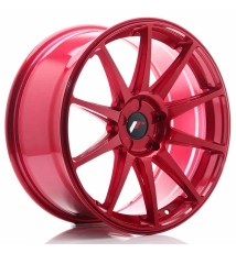 JR Wheels JR11 19x8,5 ET25-40 5H Blank Platinum Red