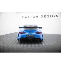 Carbon Spoiler With External Brackets Uprights Toyota Supra Mk5