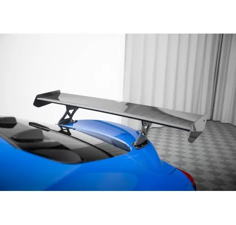 Carbon Spoiler With External Brackets Uprights Toyota Supra Mk5