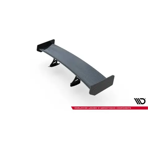 Carbon Spoiler With External Brackets Uprights Toyota Supra Mk5